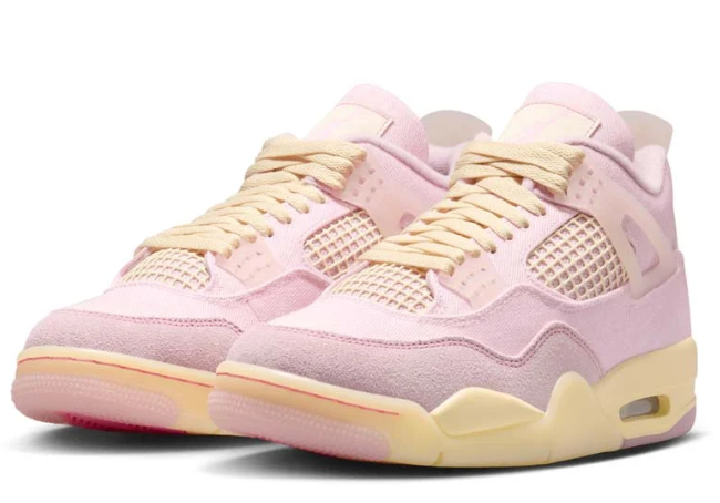 Air Jordan 4 Retro "Pearl Pink & Iced Carmine"