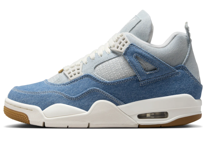 Women's Air Jordan 4 TEX 'Denim' Sneakers (IB6716-100)