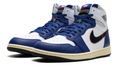 Air Jordan 1 High "Rare Air" Sneakers - Royal Blue/White/Black