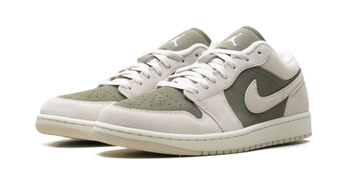 Air Jordan 1 Low SE "Medium Olive Sail" (Non-Retail/UA-Grade)
