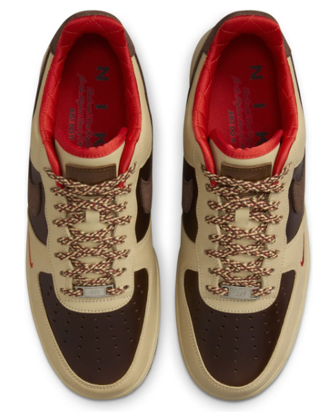 Nike Air Force 1 '07 Sneakers - Light British Cacao/Wow