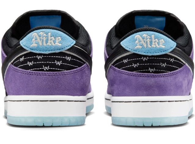 Nike SB Dunk Low x Hayley Wilson 'Purple Black White'