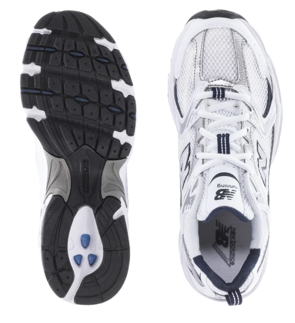 New Balance 530 'White / Natural Indigo' Wide Sneakers
