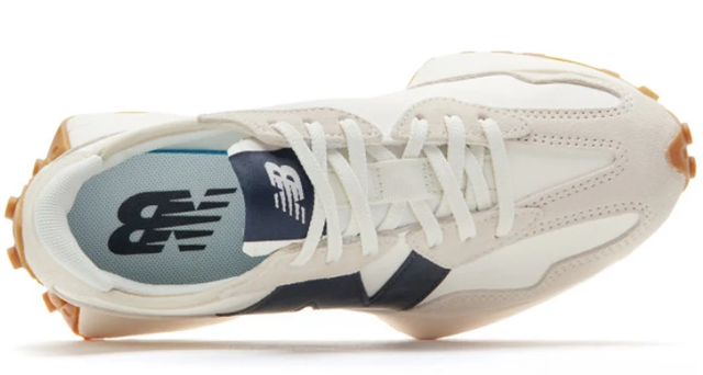 New Balance 327 'Grey Navy' Retro Sneakers