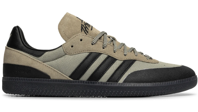 adidas x 100 Thieves Palos Hills 'Silver Pebble / Core Black' Sneakers (JR5536)