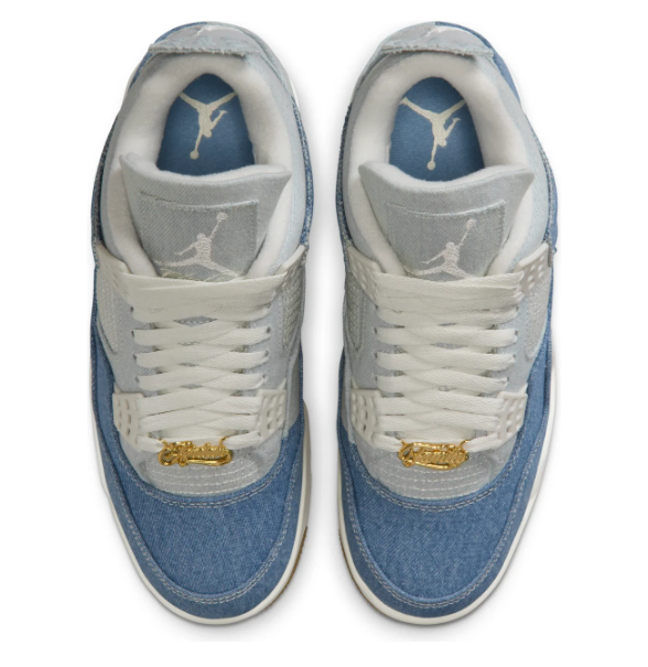 Women's Air Jordan 4 TEX 'Denim' Sneakers (IB6716-100)