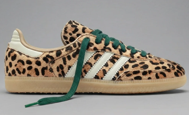 adidas Samba OG 'Leopard Magic Beige' Sneakers