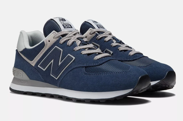 New Balance 574 Suede & Mesh Sneakers (ML574EVN)