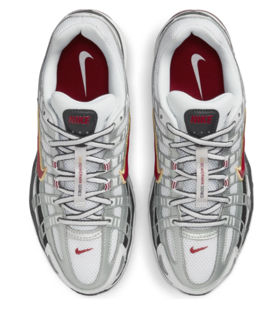 Women's Nike P-6000 CNPT 'Metallic Silver Red' Sneakers (BV1021-101)