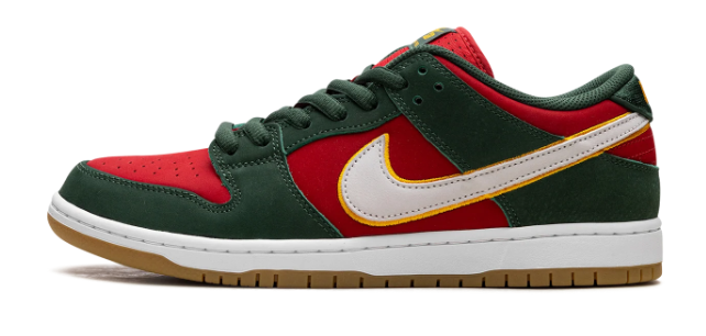 Nike SB Dunk Low 'Seattle Supersonics' Skate Shoes
