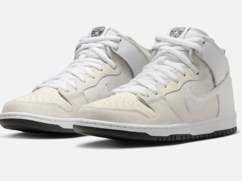 Nike SB x Anti-Hero Dunk High 'White Black' Skate Shoes