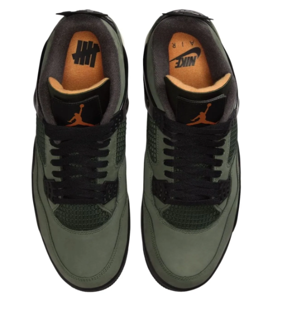 Undefeated x Air Jordan 4 (2005) Sneakers