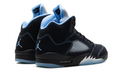 Black/University Blue Jordan 5-Style Shoes (Non-Retail/UA-Grade)
