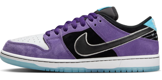 Nike SB Dunk Low x Hayley Wilson 'Purple Black White'