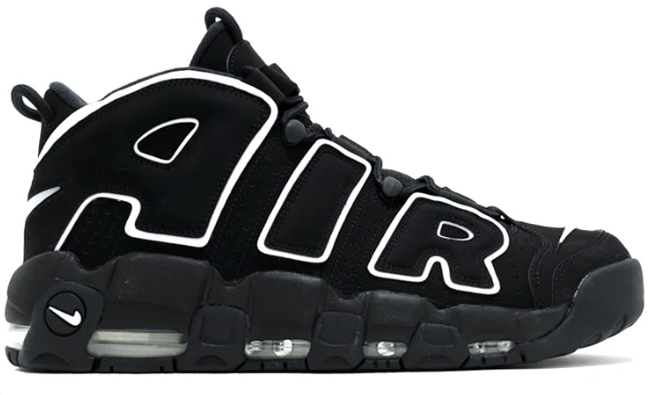Nike Air More Uptempo 'Black / White' (2020)