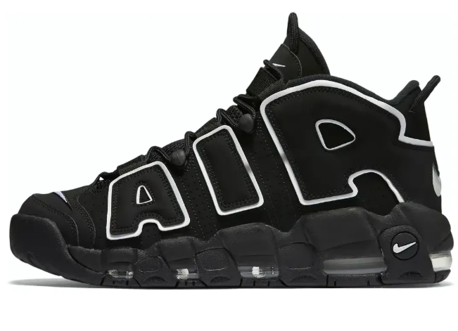 Nike Air More Uptempo 'Black / White' (2020)