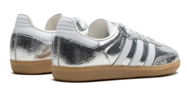 adidas Originals Samba OG Women's 'Silver Metallic White'