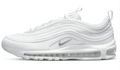 Nike Air Max 97 'Triple White' Sneakers - White/Wolf Grey