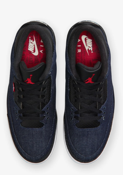 Levi's x Air Jordan 3 Retro SP 'Indigo' Sneakers