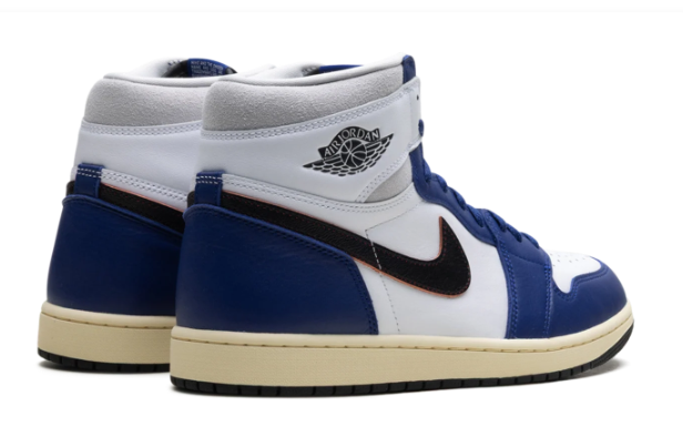 Air Jordan 1 High "Rare Air" Sneakers - Royal Blue/White/Black