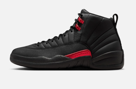 Air Jordan 12 Retro 'Black Varsity Red' - Men's