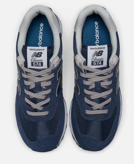 New Balance 574 Suede & Mesh Sneakers (ML574EVN)