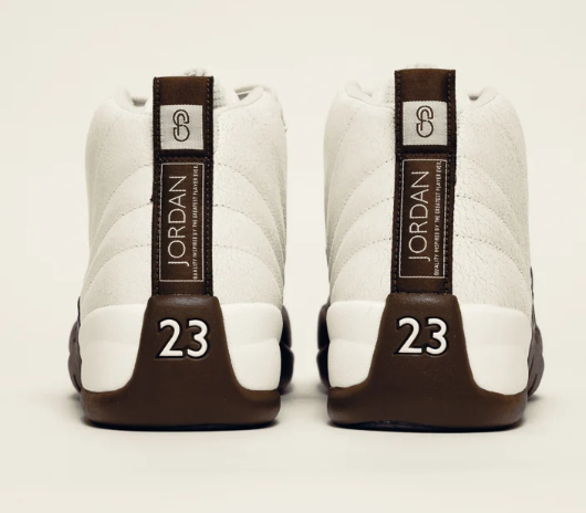 SoleFly x Air Jordan 12 Retro SP 'Cafecito' - White / Baroque Brown / Sail