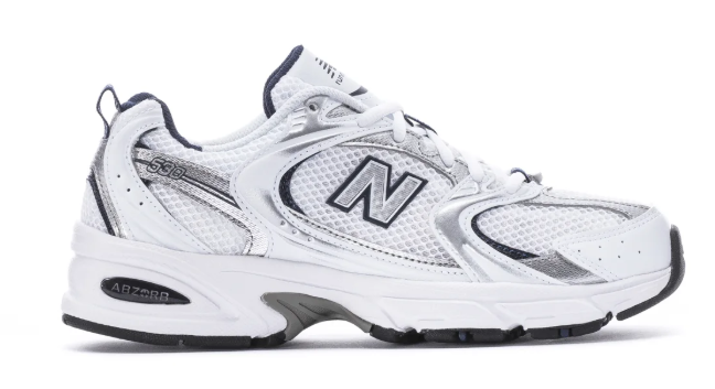 New Balance 530 'White / Natural Indigo' Wide Sneakers