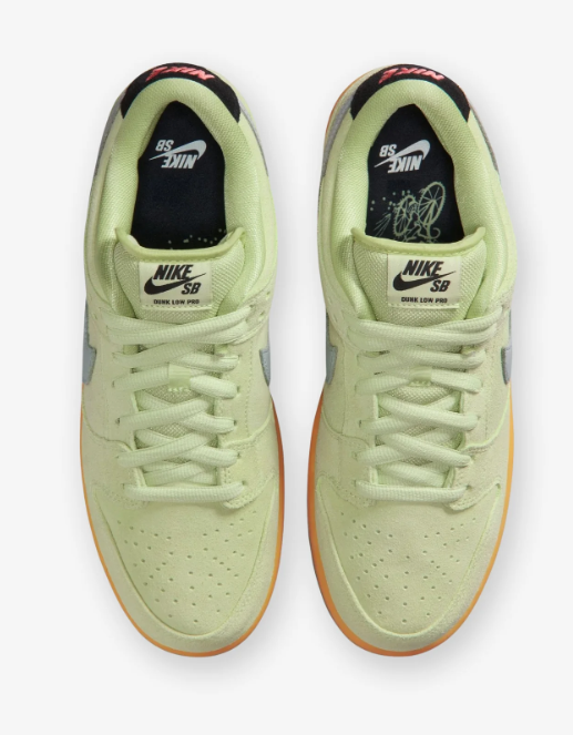 Nike SB Dunk 'Light Liquid Lime' Skate Shoes
