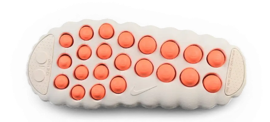 Nike Mind 001 Slide 'Light Bone / Hyper Crimson'