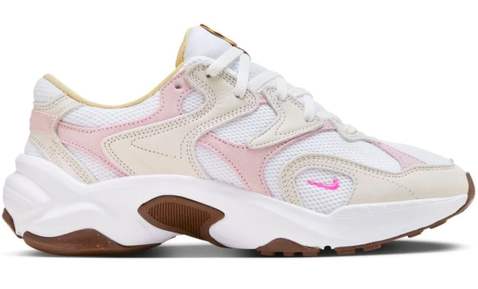 Women's Nike AL8 'White/Pink/Brown' Sneakers (HM3691-130)