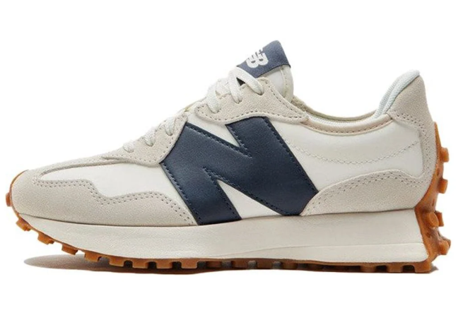 New Balance 327 'Grey Navy' Retro Sneakers
