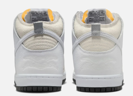 Nike SB x Anti-Hero Dunk High 'White Black' Skate Shoes