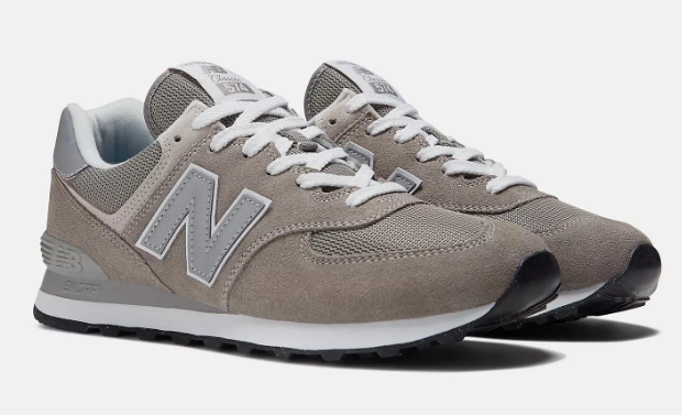 New Balance 574 Suede & Mesh Sneakers (ML574EVN)