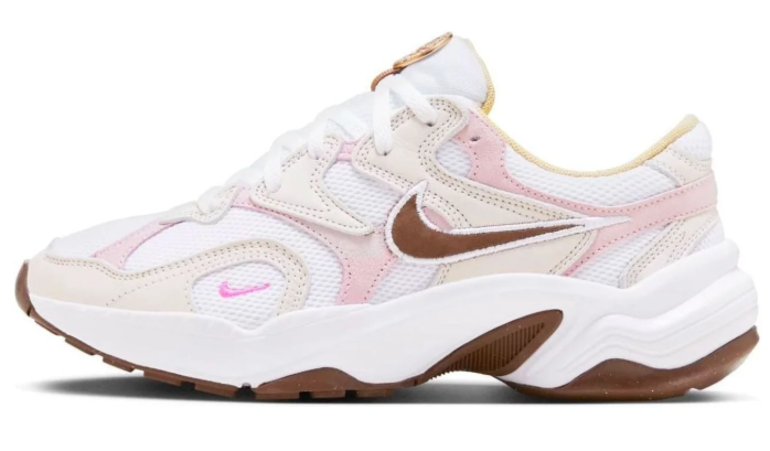 Women's Nike AL8 'White/Pink/Brown' Sneakers (HM3691-130)