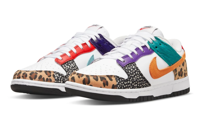 Women's Nike Dunk Low SE 'Safari Mix' Sneakers