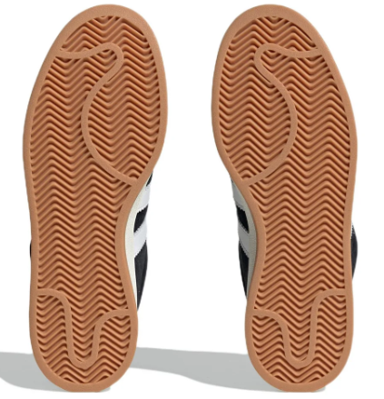 adidas Campus 'Core Black / Cloud White' Leather Sneakers (HQ8708)