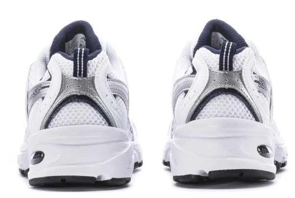 New Balance 530 'White / Natural Indigo' Wide Sneakers