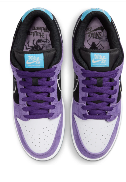 Nike SB Dunk Low x Hayley Wilson 'Purple Black White'
