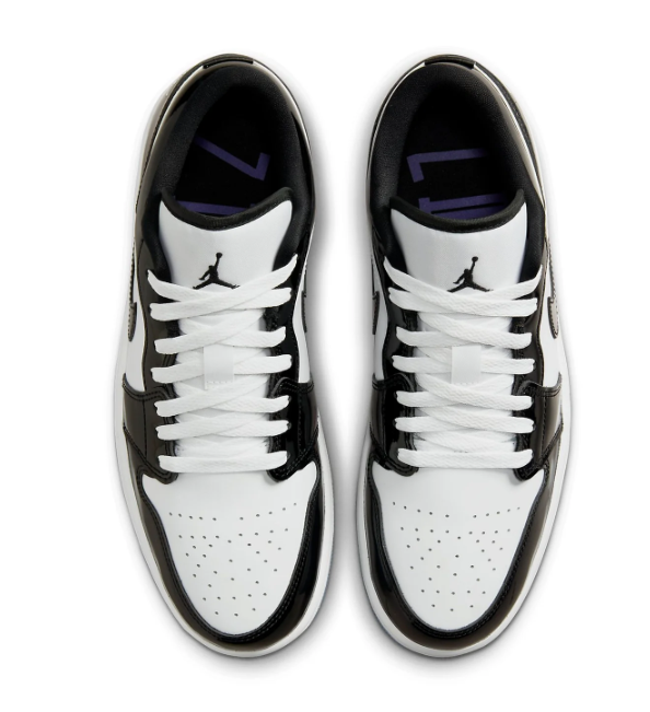 Air Jordan 1 Low SE "Black/White Concord" Sneakers